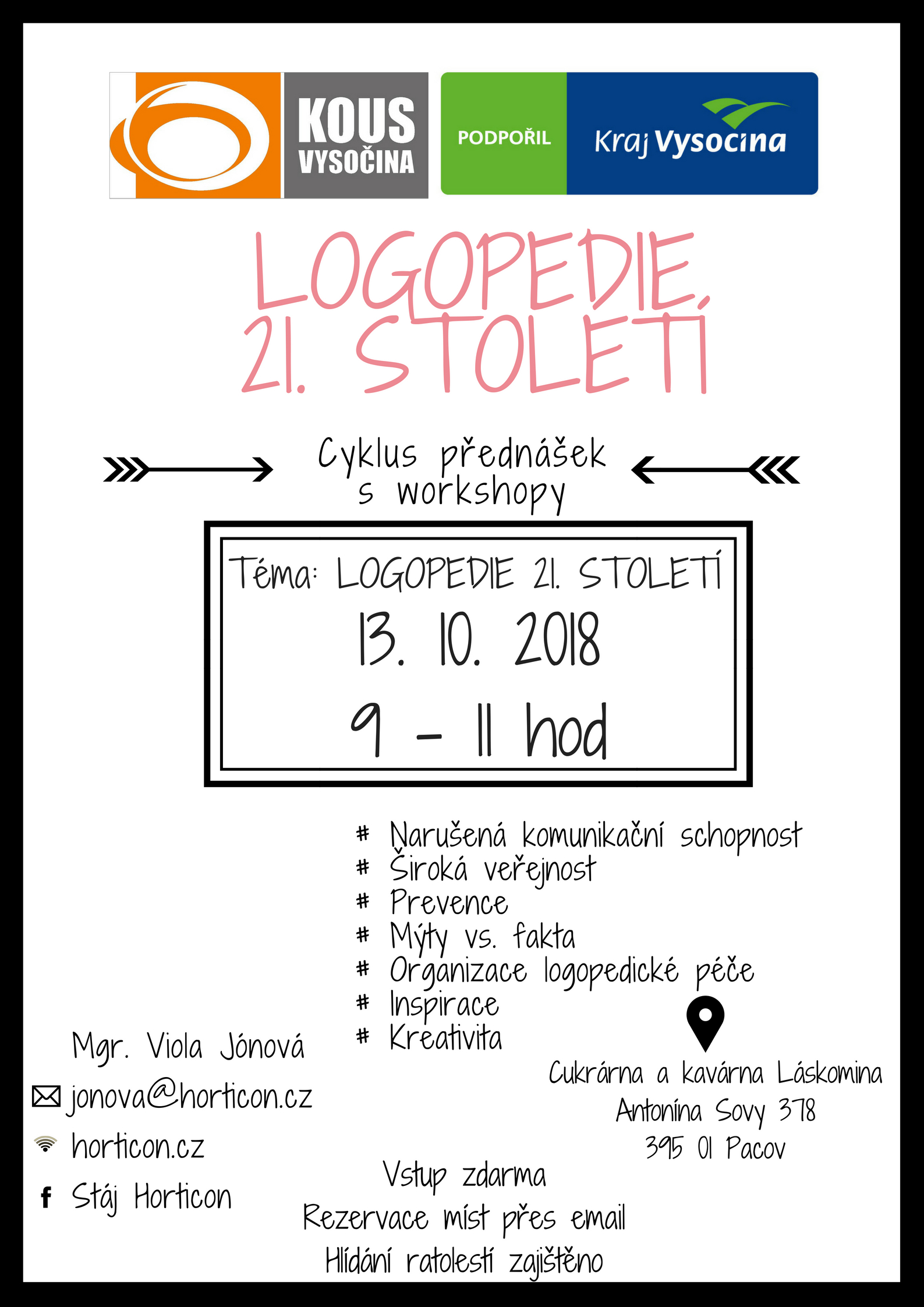 LOGOPEDIE 21. STOLETÍ