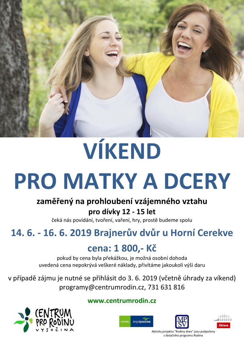 centrum pro rodinu matka dcery