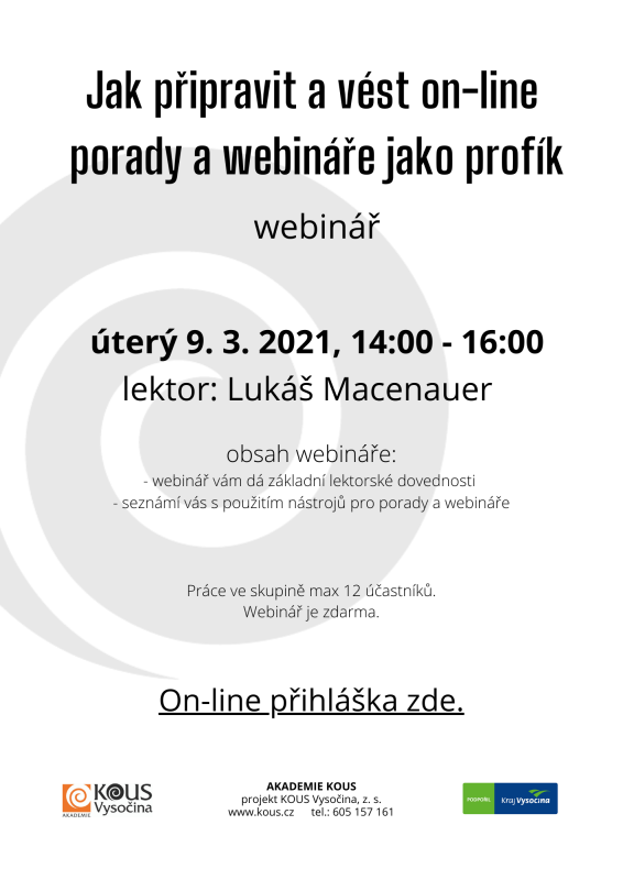 webinar porady